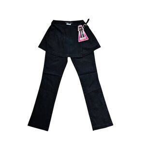 y2k vintage goth skirt pants (skants)